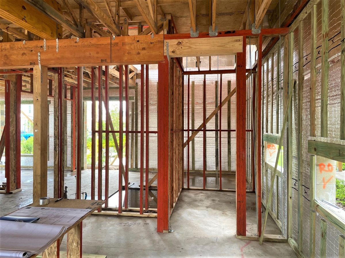 Photo of reflective insulation in The New American Home 2022